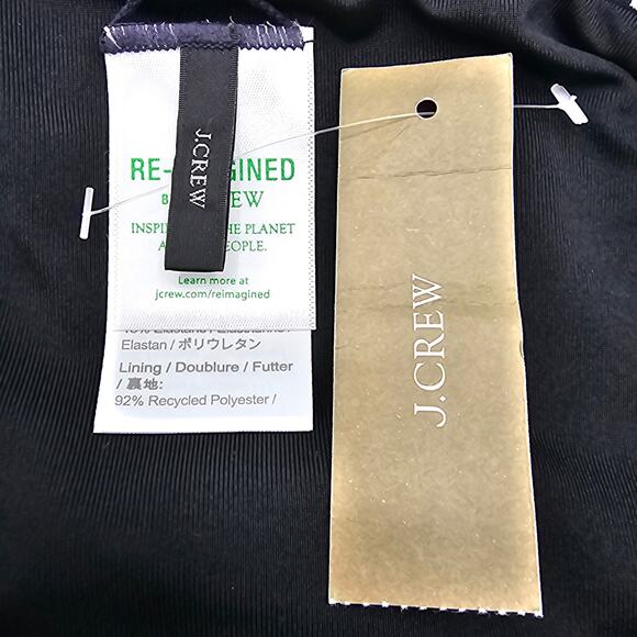 J. Crew Womans size XS Hipster Bikini Swimsuit Bottom Navy/White Polka Dot NEW - Picture 6 of 8